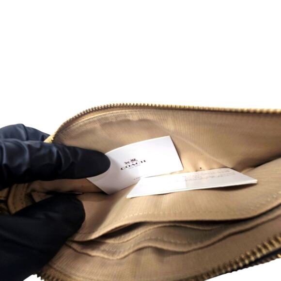 Coach Double Zippered Wallet - Picture 9 of 12